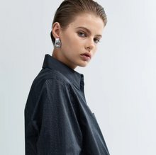 MINI KNOT EARRINGS - Silver