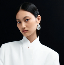 DOUBLE KNOT EARRINGS - Silver