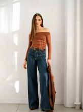 OFF SHOULDER TOP -Toast