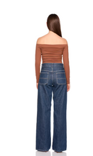 OFF SHOULDER TOP -Toast