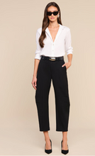 COLBY BARREL TROUSER - Black