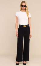 SCOTTIE WIDE-LEG JEAN - Black