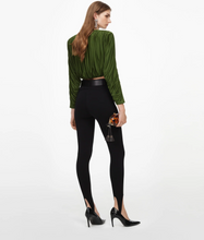 OLIVE GATHERED TOP