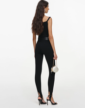 BLACK KNTTED TANK