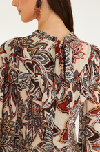 TAPESTRY FLOWERS MINI DRESS