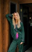 PINE STRIPE PJ SET