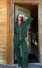 PINE STRIPE PJ SET