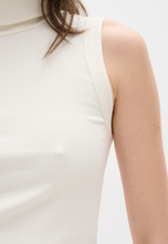 DAGNAL TURTLENECK TANK - Whisper White