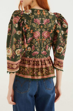 FLOWERING GARDEN TREE BLOUSE
