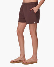 CLOUDSOFT SWEAT SHORT - Chocolate