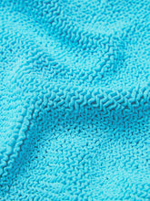 SQUARE NECK COVERAGE - Aqua