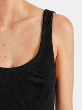 SQUARE NECK SWIM - Black