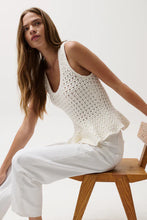 ANNA KNIT TOP - White