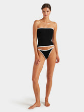 DEVYN SWIMSKIRT - Black/White