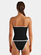 DEVYN SWIMSKIRT - Black/White