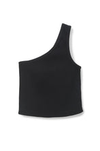 CALL ME RIBBED TANK - Black