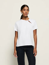 TAYA TWIST TEE - White