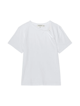 TAYA TWIST TEE - White