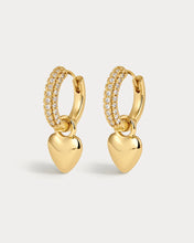 PUFFY HEART HUGIES - Gold