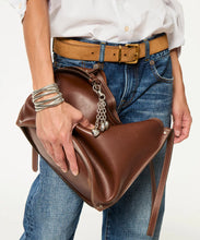 MINI PUFFY HEART BAG CHARM - Silver