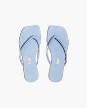 SQUARE TOE LILY - Washed Denim