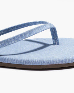 SQUARE TOE LILY - Washed Denim