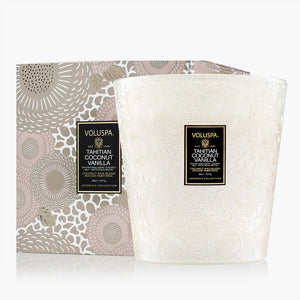3 WICK - Tahitian Coconut Vanilla