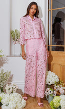 TALSIE GEORGETTE SHIRT - Pink/White