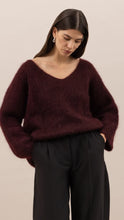 TESS SWEATER - Wine