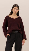 TESS SWEATER - Wine