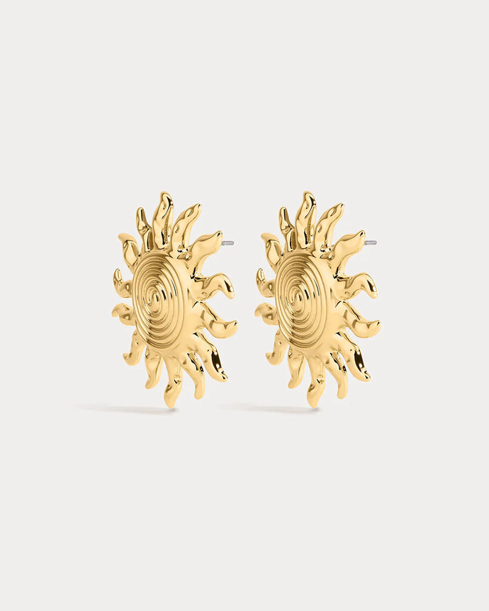 THE IBIZA SUN EARRINGS - Gold