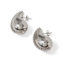 THE ROSEWOOD EARRINGS - Silver