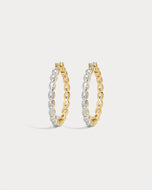 THE PALAIS ETERNITY HOOPS - Gold