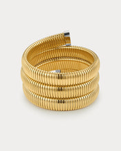 THE PALAIS FLEX SNAKE CHAIN BRACELET - Gold