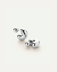 TOME HOOP MEDIUM - Silver