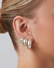 TOME HOOPS LARGE - Silver