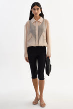 VERMA SHEER JACKET - Beige