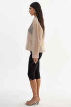 VERMA SHEER JACKET - Beige