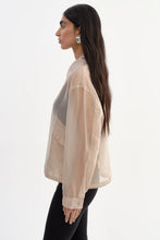 VERMA SHEER JACKET - Beige