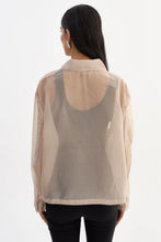 VERMA SHEER JACKET - Beige
