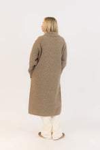 VICTORIA KNIT COAT - Diftwood