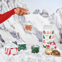 ORNAMENT PEDESTAL CANDLE - Noble fir