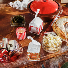 ORNAMENT PEDESTAL CANDLE - Noble fir