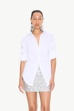 LOCH BUTTON DOWN - White