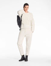 KNOTTED SWEATER - Off White