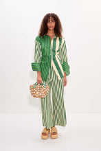 TONI POPLIN PANT - Gummy Green