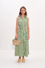 INNA POPLIN DRESS - Gummy Green