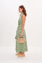 INNA POPLIN DRESS - Gummy Green