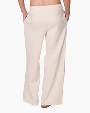 CLOUDSOFT WIDE LEG JOGGER - Bone