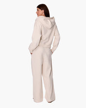 CLOUDSOFT ZIP HOODIE - Bone